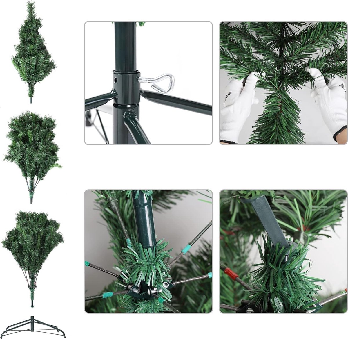 Kunstkerstboom 180 cm met standaard