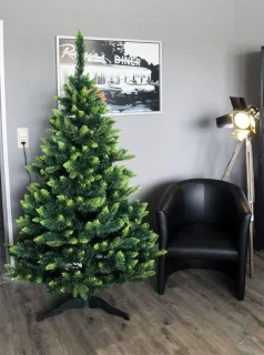 Kunstkerstboom 180 cm met standaard