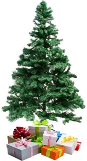 Kunstkerstboom 180 cm met standaard groen