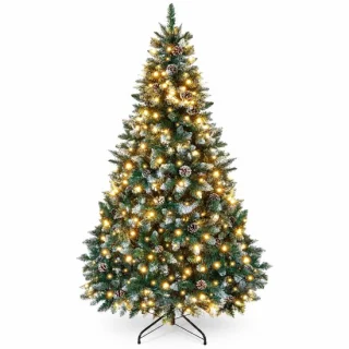 Kunstkerstboom 180 cm met verlichting
