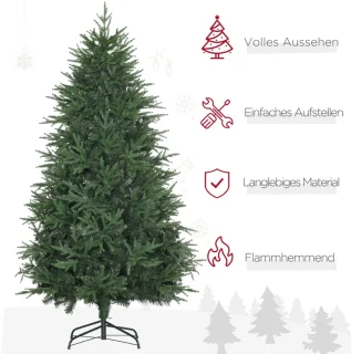 Kunstkerstboom 180 cm Ø114 cm