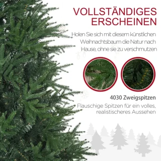 Kunstkerstboom 180 cm Ø114 cm