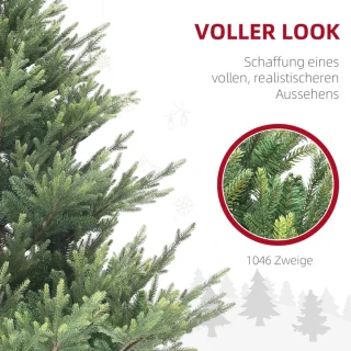 Kunstkerstboom 180 cm (Ø157 cm)