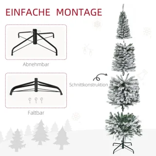 Kunstkerstboom 180 cm - Ø60 cm