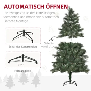 Kunstkerstboom 180 cm Ø90 cm