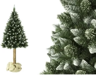 Kunstkerstboom 180 cm op stam 3-delig