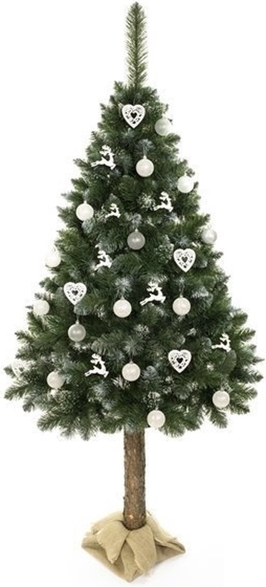 Kunstkerstboom 180 cm op stam 3-delig
