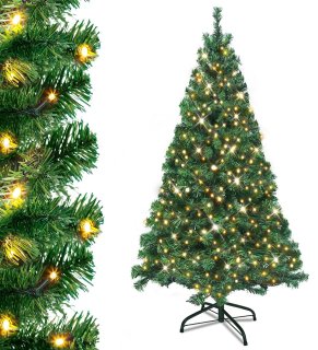 De Kunstkerstboom 180 cm PVC Groen in één oogopslag