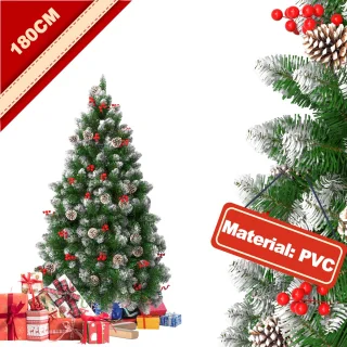 Kunstkerstboom 180 cm PVC-spar