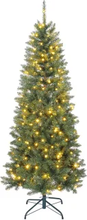 Kunstkerstboom 180 cm - slank model - groen