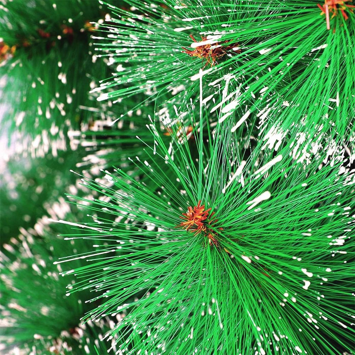 Kunstkerstboom 180 cm Vlamvertragend Sneeuweffect