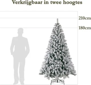 Kunstkerstboom 180 cm White Snow Tree