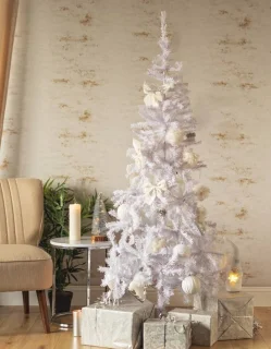 Kunstkerstboom 180 cm wit 400 tips