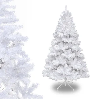 Kunstkerstboom 180 cm wit met 650 takken