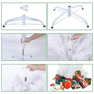 Kunstkerstboom 180 cm wit