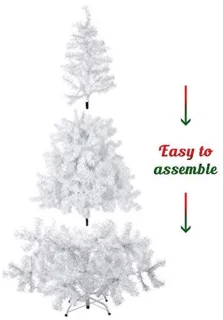 Kunstkerstboom 180 cm wit