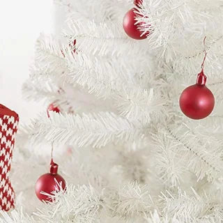Kunstkerstboom 180 cm wit