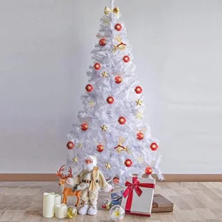 Kunstkerstboom 180 cm wit