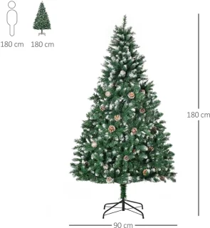 Kunstkerstboom 180 cm
