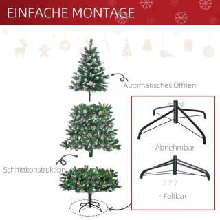Kunstkerstboom 180 cm