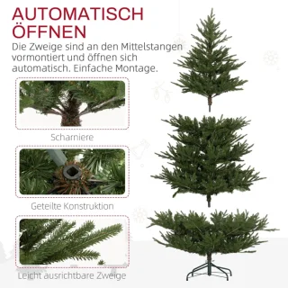Kunstkerstboom 183 cm (Ø110 cm)