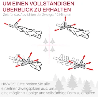 Kunstkerstboom 183 cm (Ø110 cm)