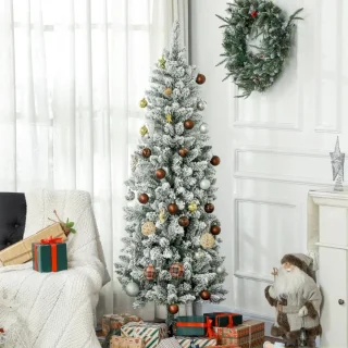 Kunstkerstboom 183 cm Ø65 cm Driedelig