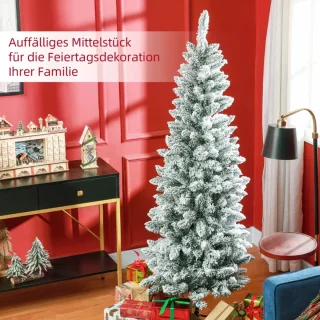Kunstkerstboom 183 cm Ø65 cm Driedelig