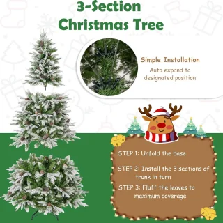 Kunstkerstboom 190 cm