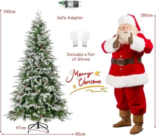 Kunstkerstboom 190 cm