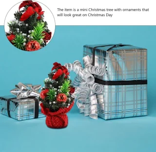 Kunstkerstboom 20 cm (set van 2) - tafelmodel