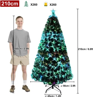 Kunstkerstboom 210 cm
