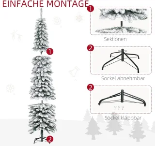 Kunstkerstboom 210 cm