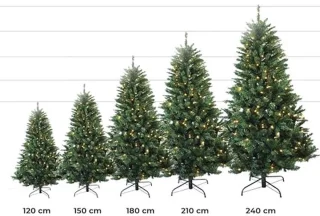 Kunstkerstboom 210 cm