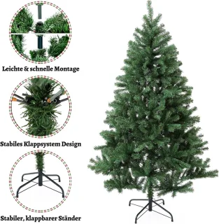 Kunstkerstboom 210 cm - dennenboom