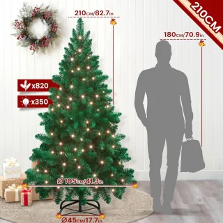 Kunstkerstboom 210 cm