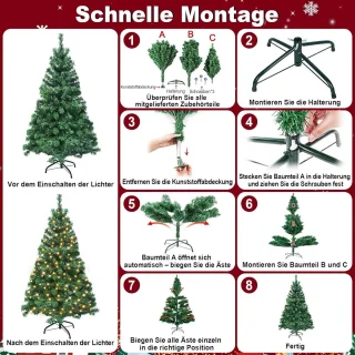 Kunstkerstboom 210 cm