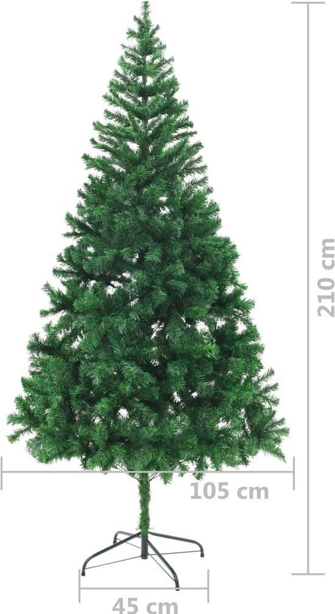 Kunstkerstboom 210 cm groen