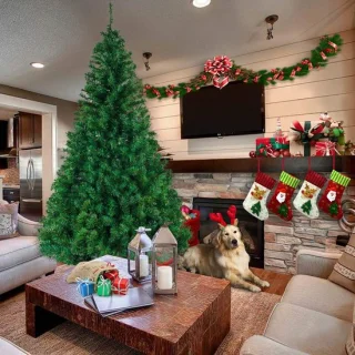 Kunstkerstboom 210 cm groen