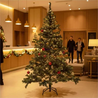 Kunstkerstboom 210 cm Groen