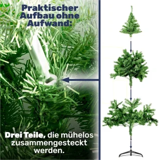 Kunstkerstboom 210 cm Groen
