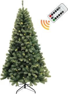 Kunstkerstboom 210 cm groen (PVC)