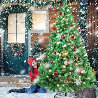 Kunstkerstboom 210 cm groen