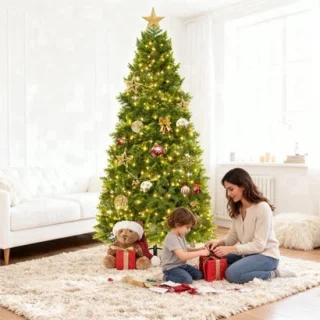 Kunstkerstboom 210 cm led