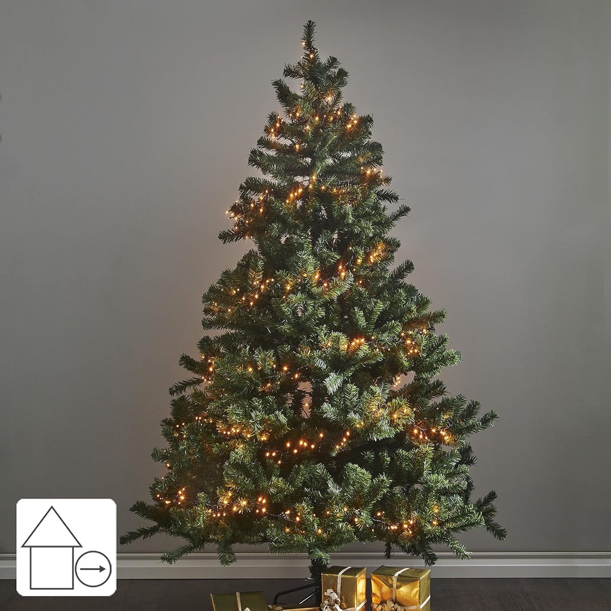 Kunstkerstboom 210 cm Natuurlijk Groen