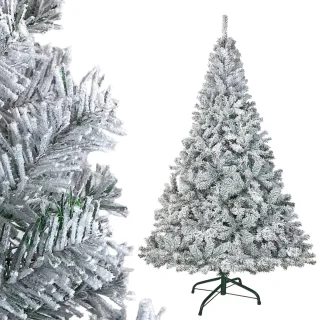 Kunstkerstboom 210 cm Natuurlijk wit