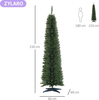 Kunstkerstboom 210 cm - Ø 60 cm