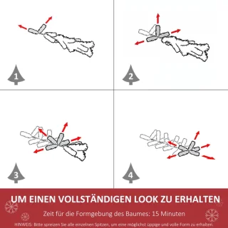 Kunstkerstboom 210 cm - Ø 60 cm