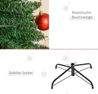 Kunstkerstboom 210 cm - Ø 60 cm