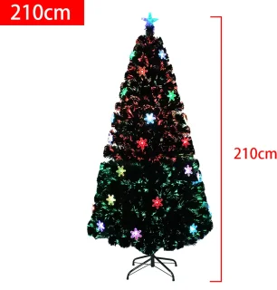 Kunstkerstboom 210 cm PVC dennenboom